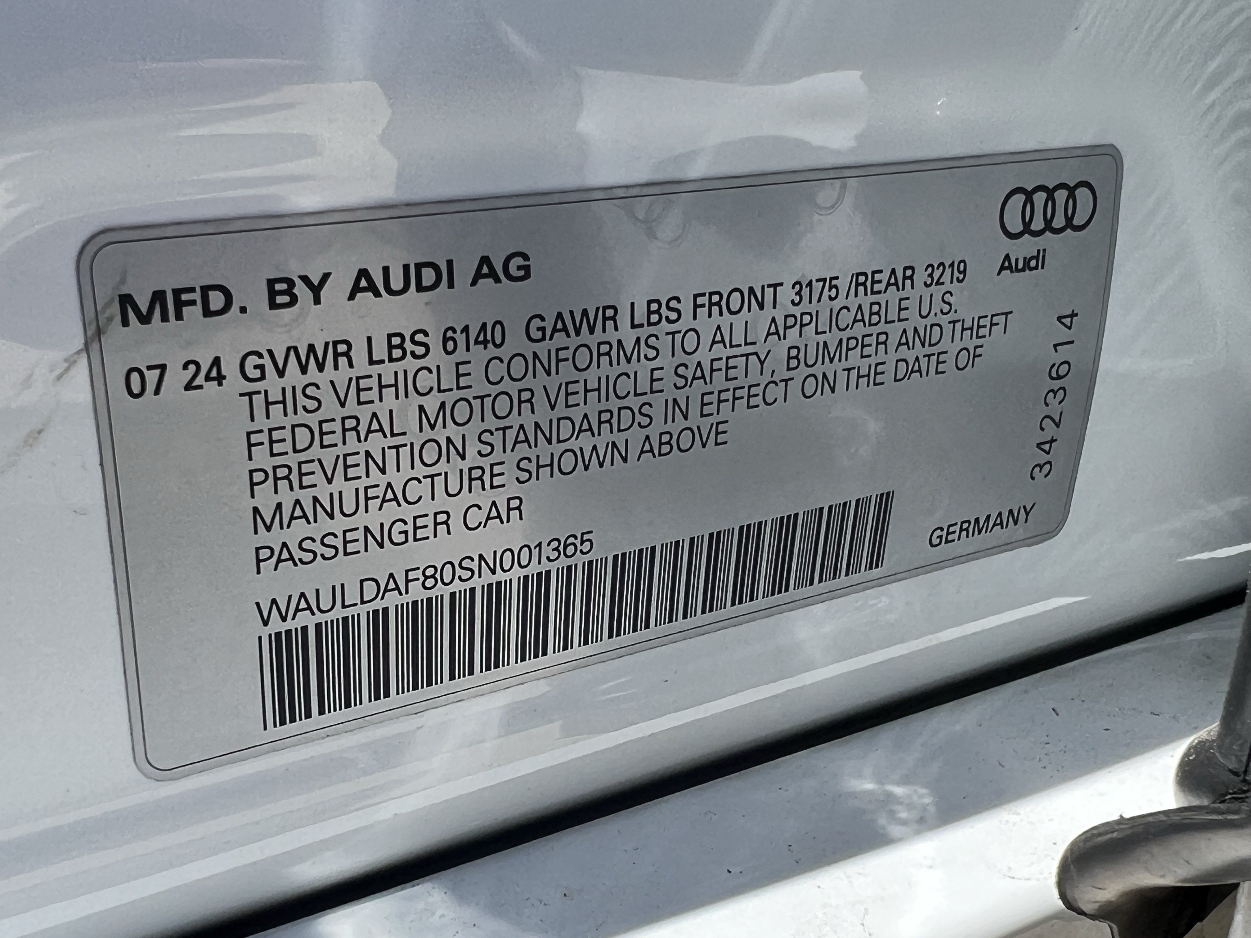 Used 2025 Audi A8 L 3.0T w/ Executive Package AWD/4WD image 37