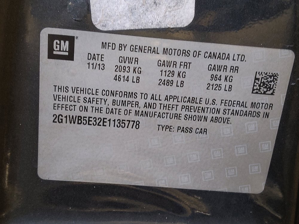 Used 2014 Chevrolet Impala LT w/ LT Sunroof Package image 33