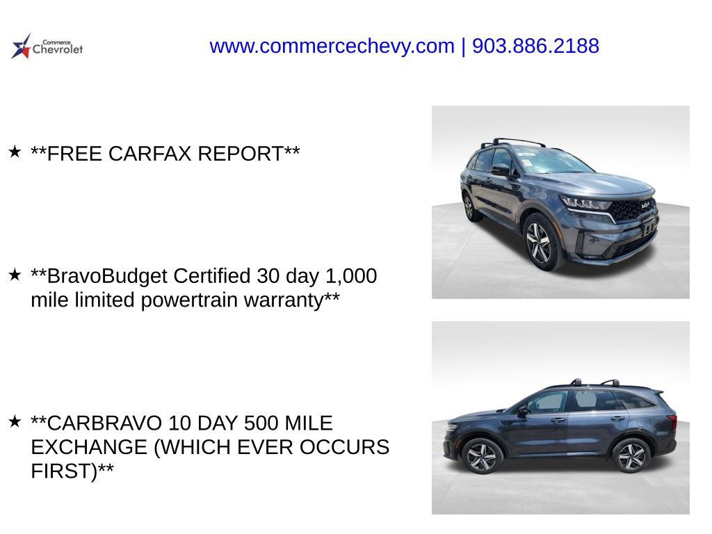 Used 2023 Kia Sorento S w/ Panoramic Sunroof Package FWD image 5