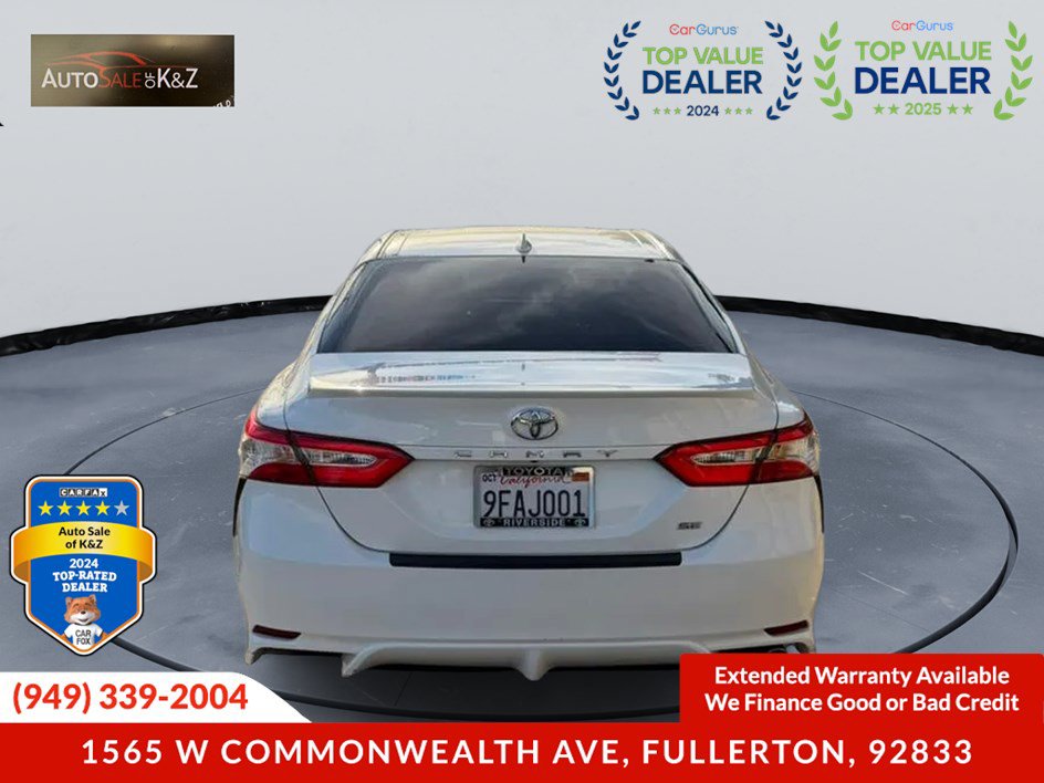 Used 2020 Toyota Camry SE w/ Convenience Package FWD image 5