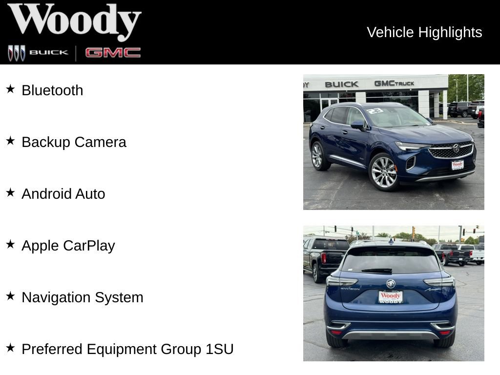 Used 2023 Buick Envision Avenir FWD image 3