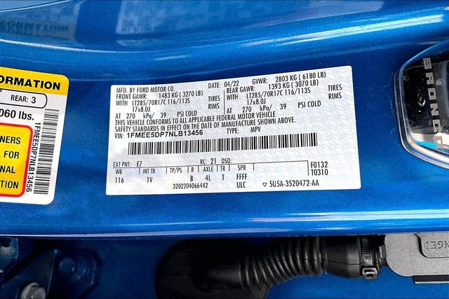 Used 2022 Ford Bronco Badlands image 16