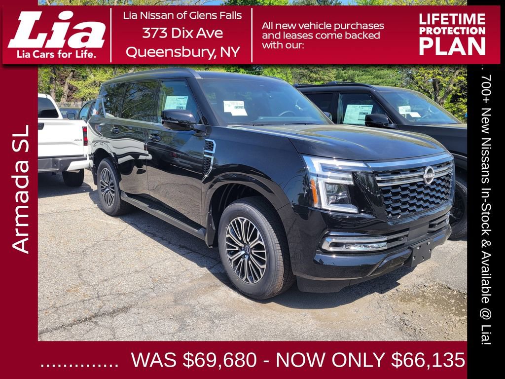 New 2025 Nissan Armada SL w/ Captain's Chari Seat Package