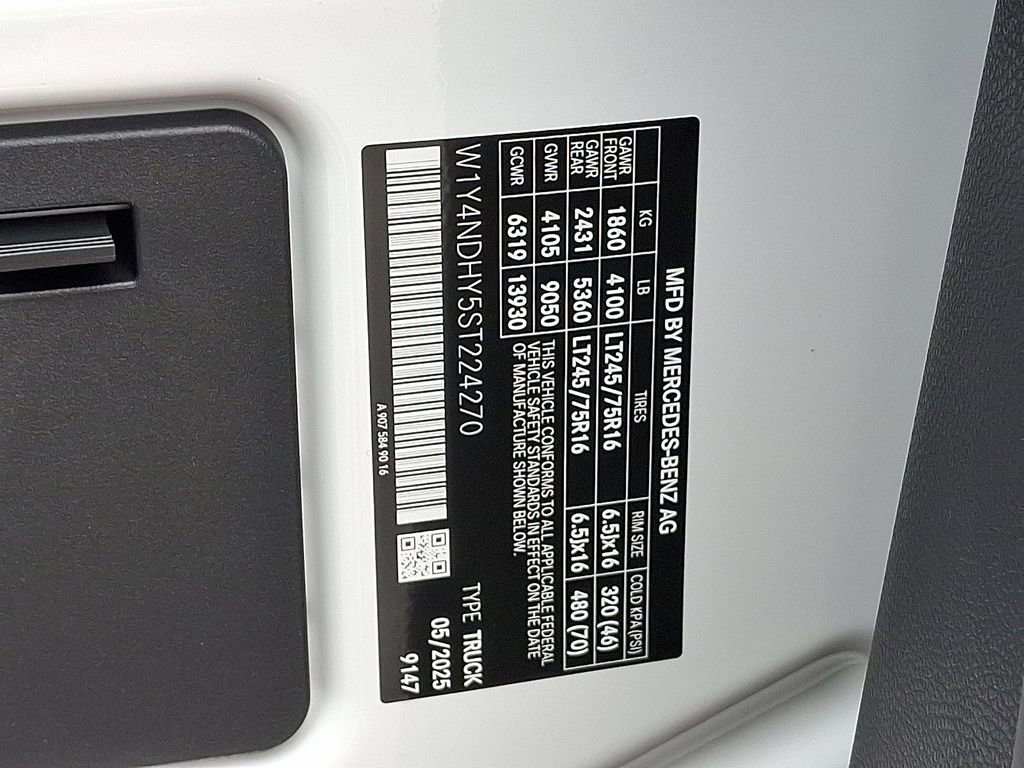 New 2025 Mercedes-Benz Sprinter 2500 image 17