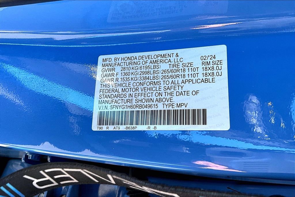 Used 2024 Honda Pilot TrailSport image 16