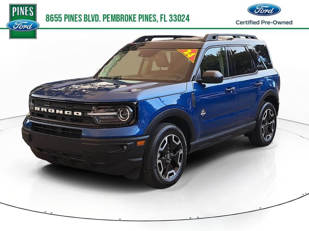 Certified 2024 Ford Bronco Sport Outer Banks AWD/4WD 360° Tour