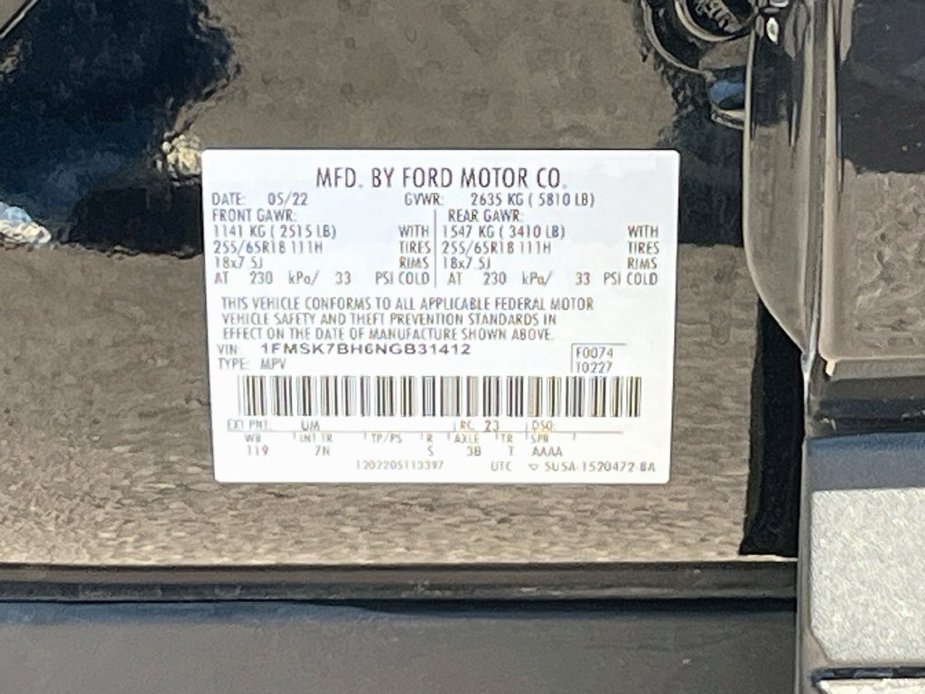 Used 2022 Ford Explorer 2WD image 30