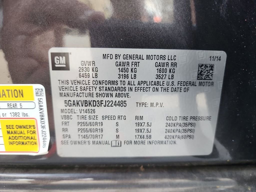 Certified 2015 Buick Enclave Leather image 33