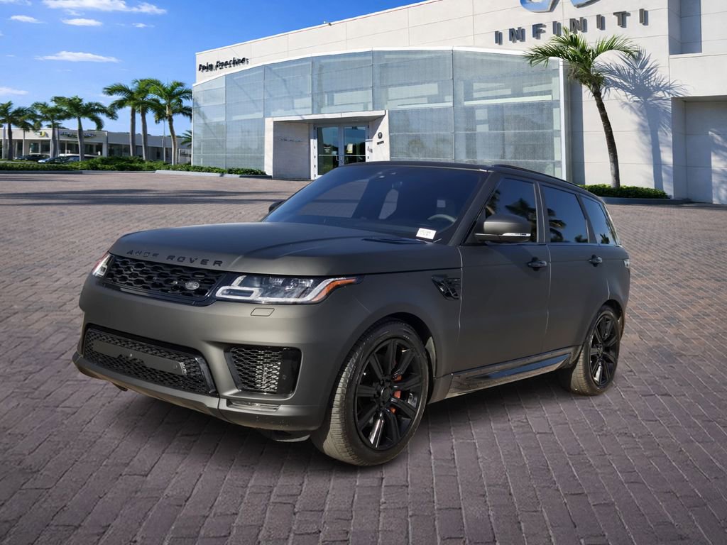 Used 2020 Land Rover Range Rover Sport HST AWD/4WD image 3