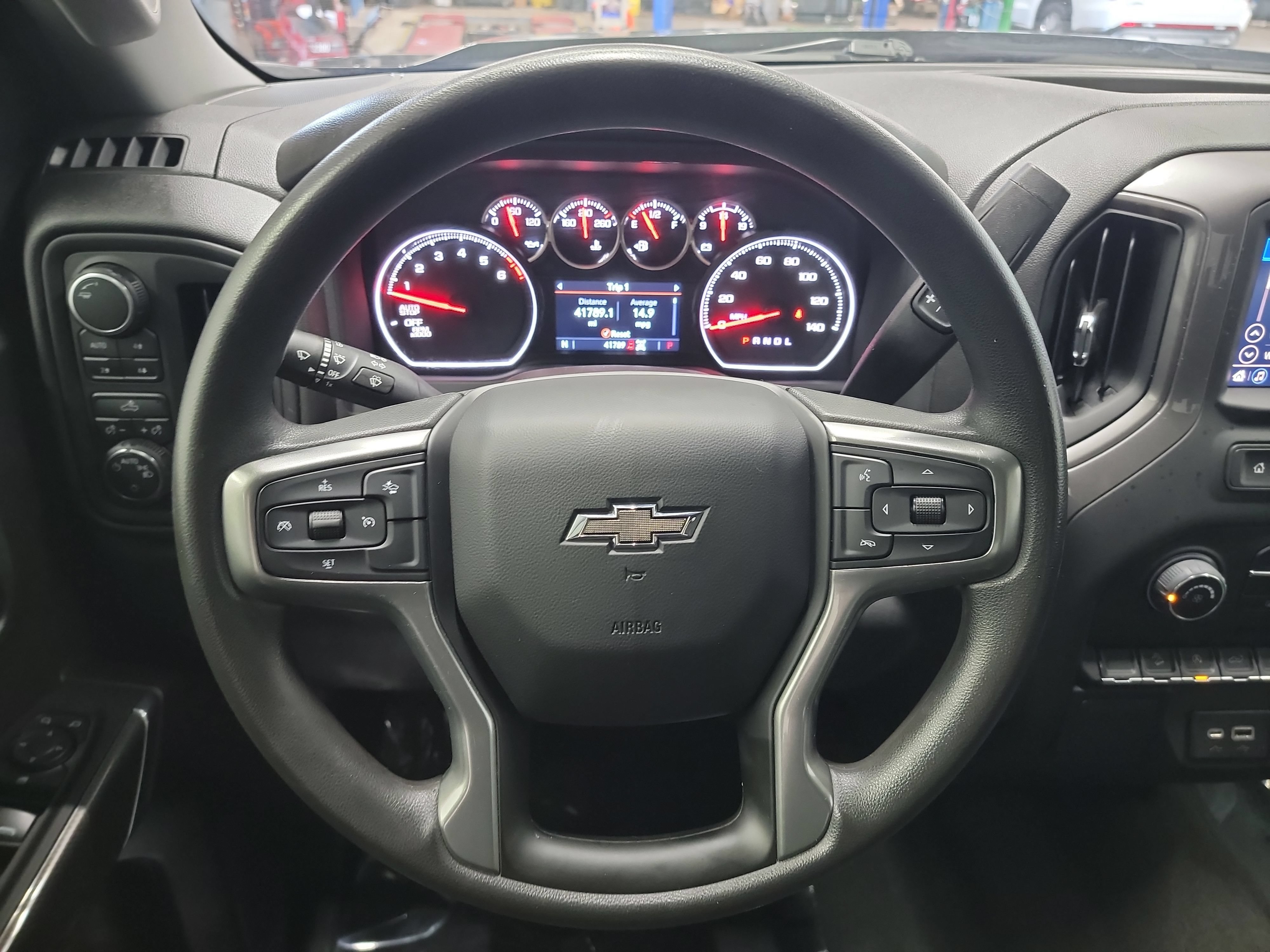 Used 2022 Chevrolet Silverado 1500 Custom Trail Boss w/ Midnight Edition AWD/4WD image 17