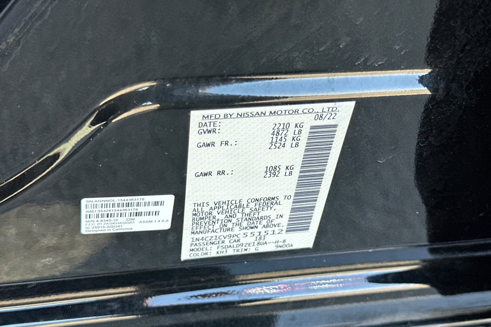 Certified 2023 Nissan Leaf SV Plus image 34