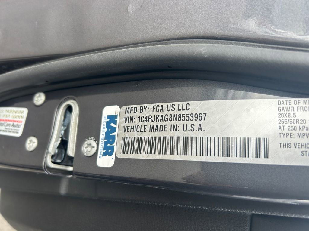 Used 2022 Jeep Grand Cherokee L Altitude image 34