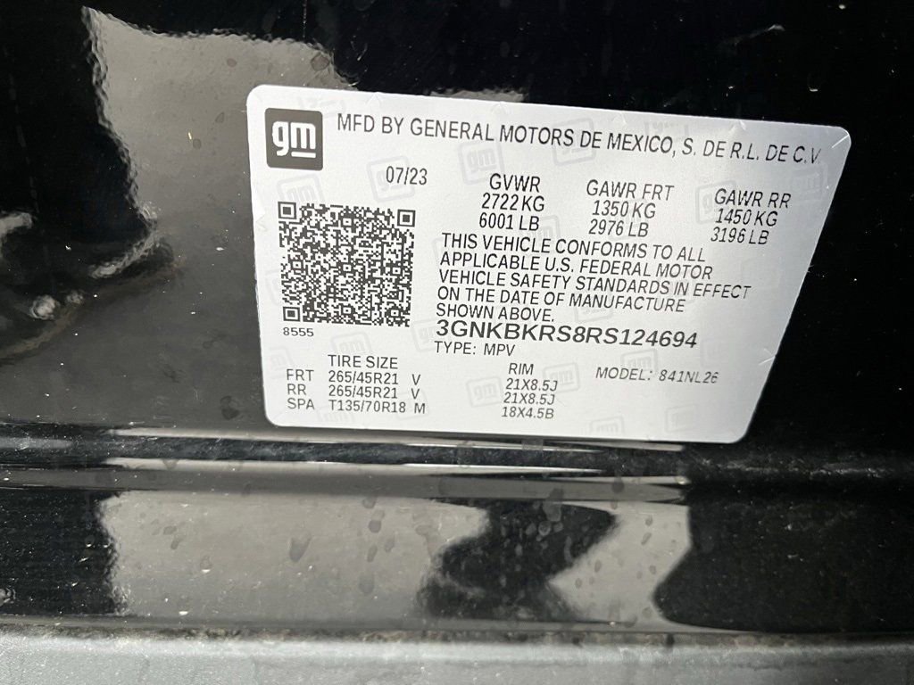 New 2024 Chevrolet Blazer RS w/ Enhanced Convenience Package image 40