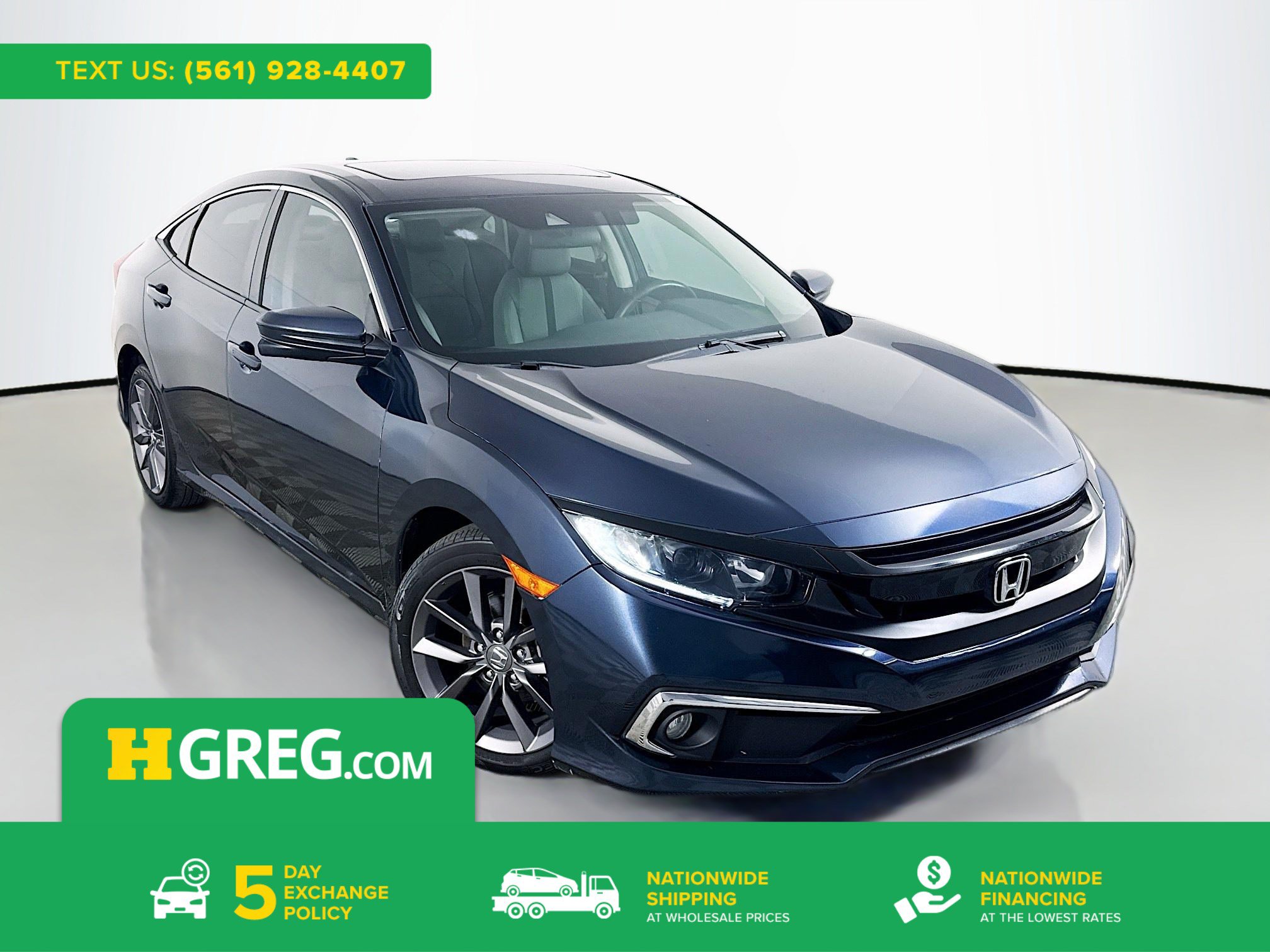 Used 2021 Honda Civic EX image 1