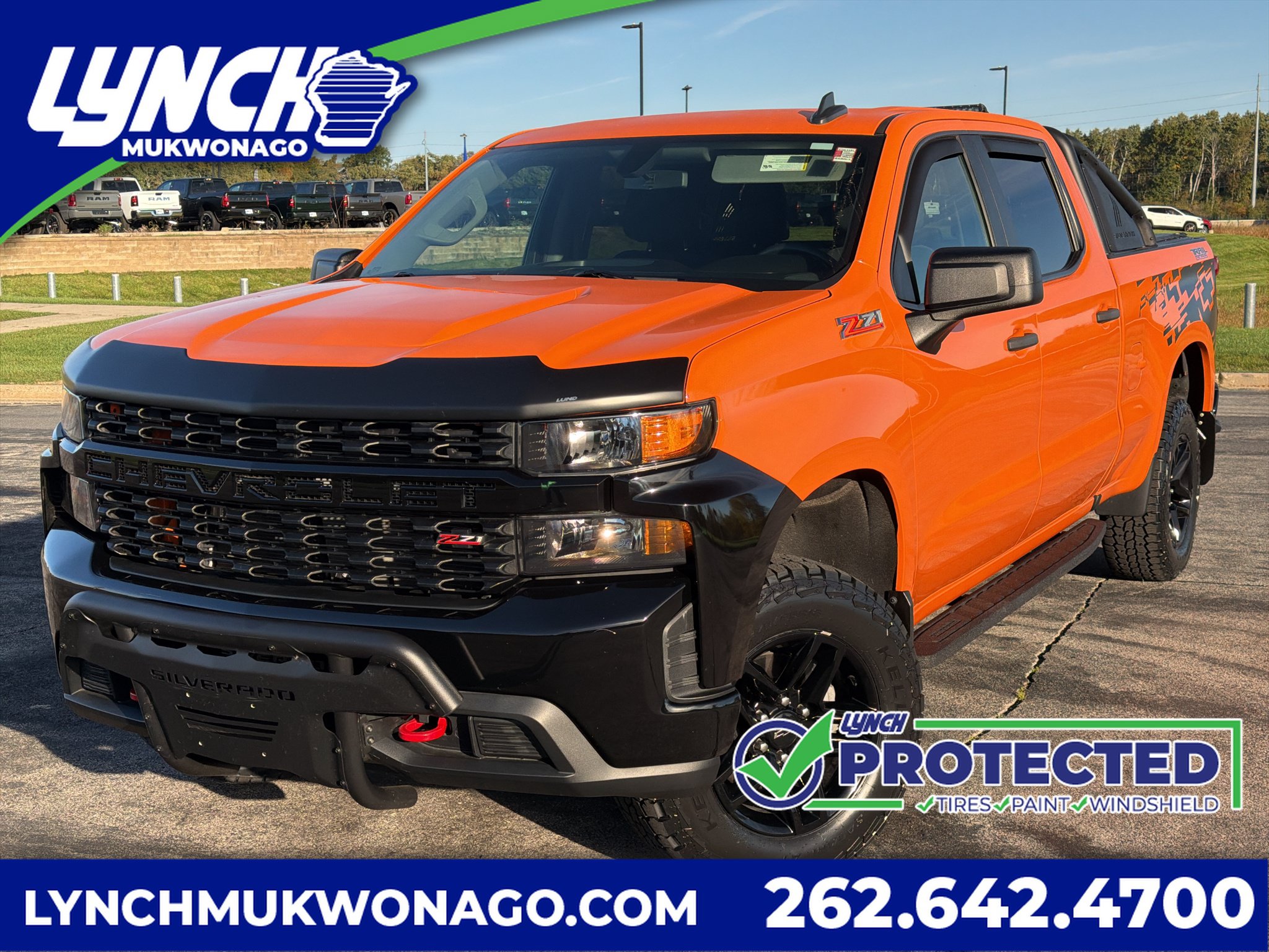 Used 2021 Chevrolet Silverado 1500 Custom Trail Boss w/ LPO, Dark Essentials Package