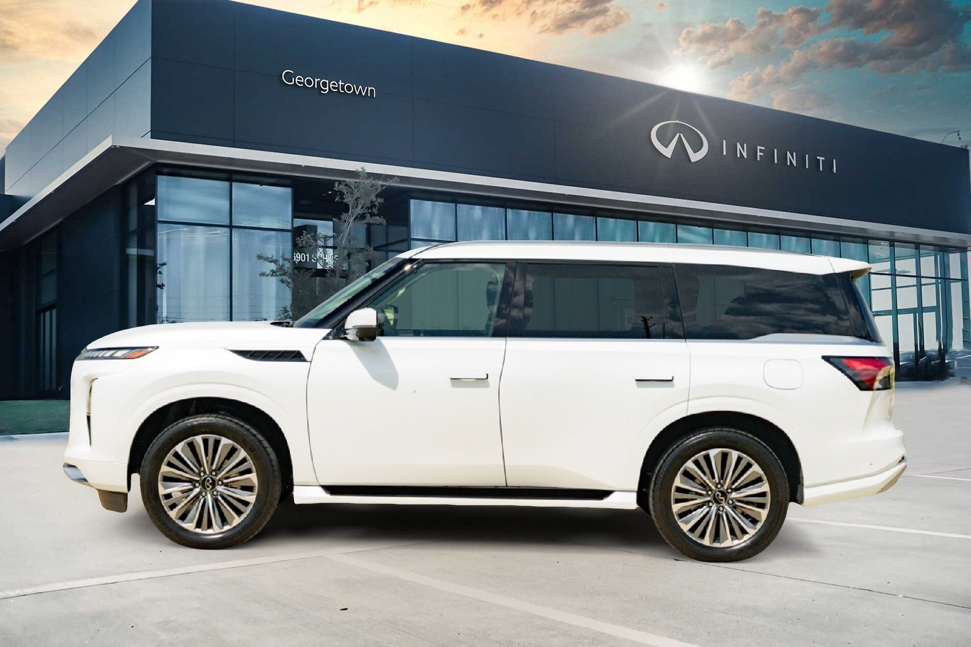 New 2027 INFINITI QX80 Luxe RWD image 7