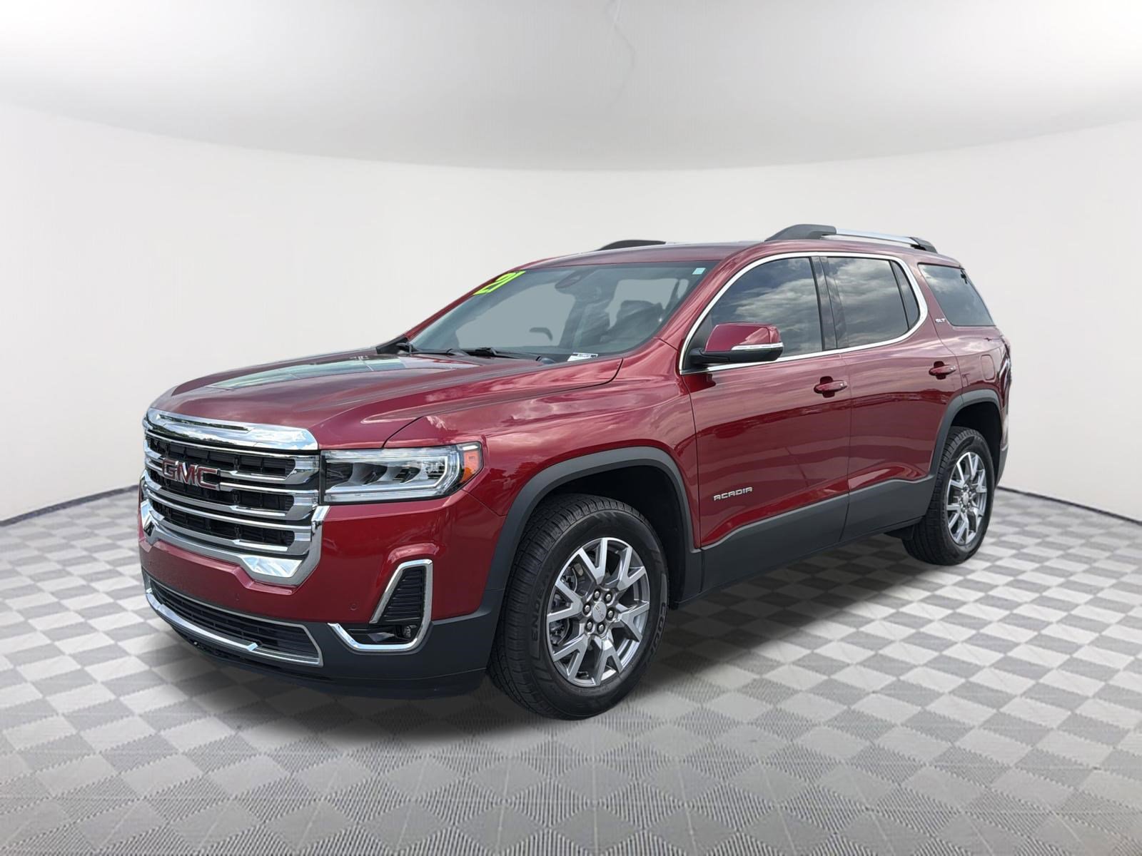 Used 2021 GMC Acadia SLT w/ Trailering Package FWD image 3