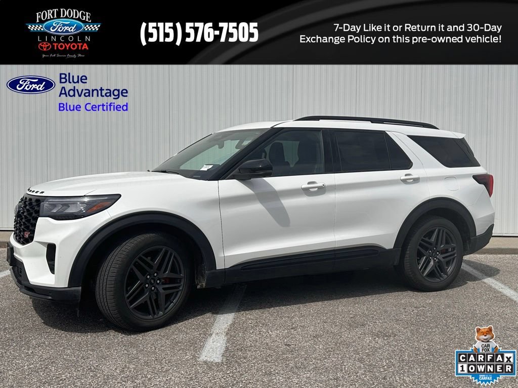 Certified 2025 Ford Explorer ST w/ Sun And Sound Package
