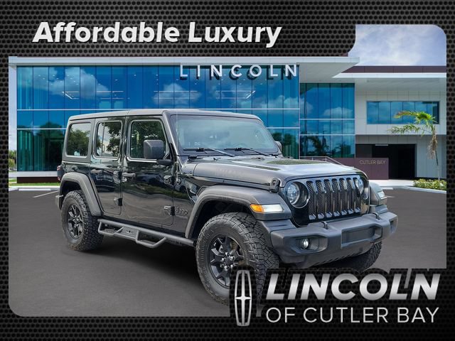 Used 2020 Jeep Wrangler Unlimited Sport AWD/4WD image 1