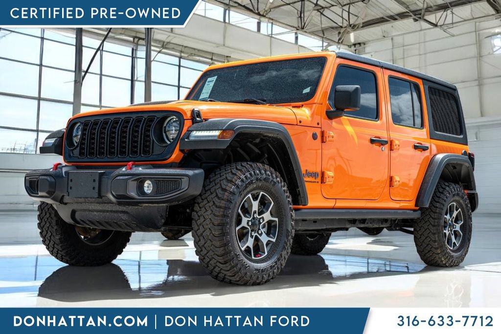 Used 2025 Jeep Wrangler Unlimited Rubicon w/ Convenience Group AWD/4WD image 1