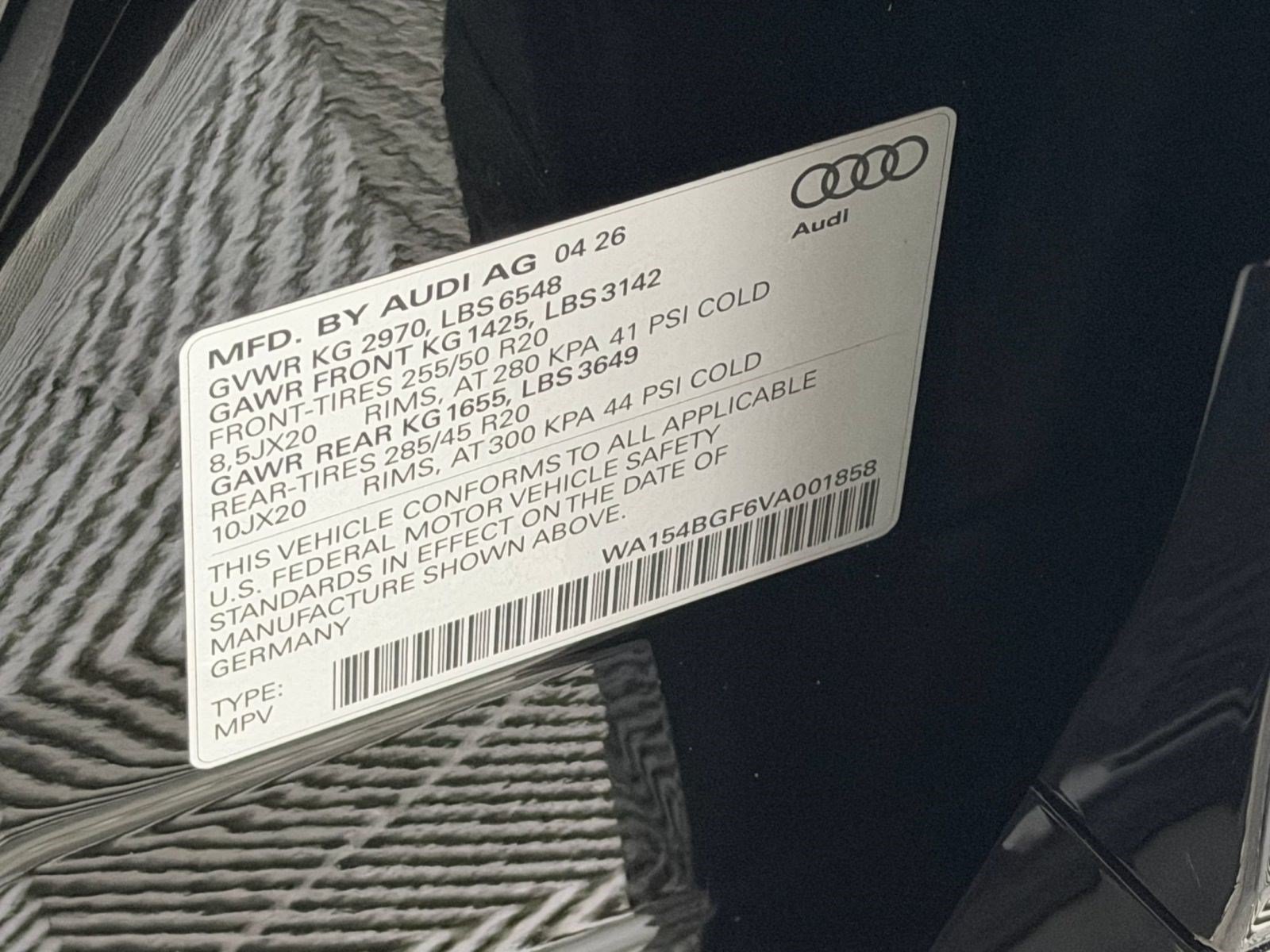 New 2027 Audi Q6 e-tron Premium Plus AWD/4WD image 24