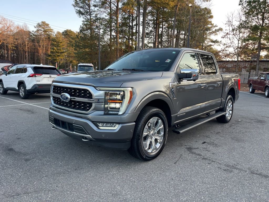 Certified 2021 Ford F150 Platinum w/ Equipment Group 701A High image 1