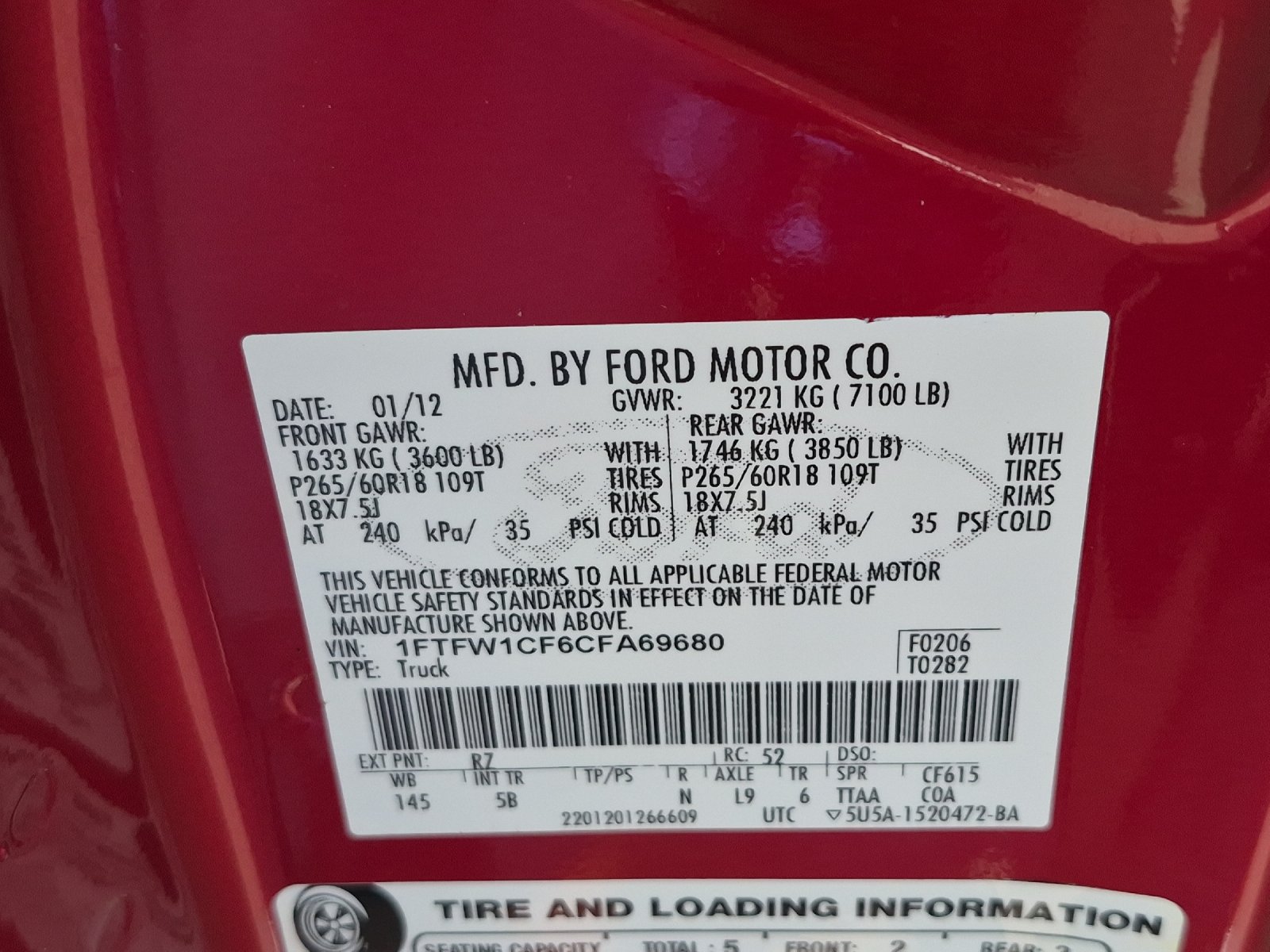 Used 2012 Ford F150 FX2 w/ FX Luxury Pkg RWD image 25