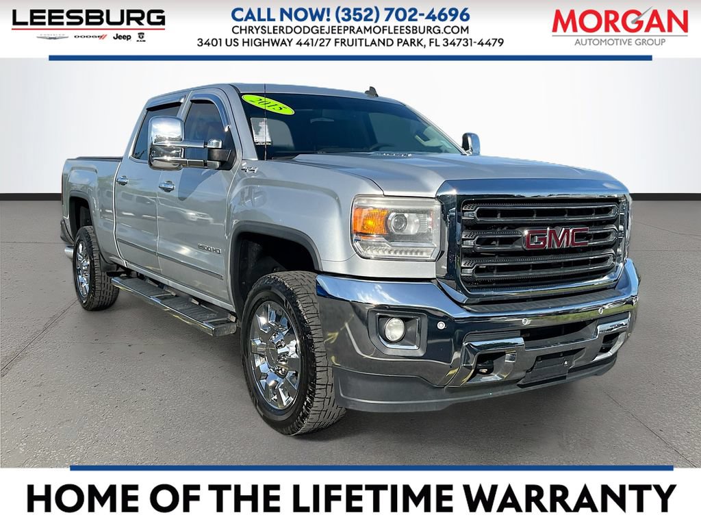 Used 2015 GMC Sierra 2500 SLT w/ Duramax Plus Package AWD/4WD video 1