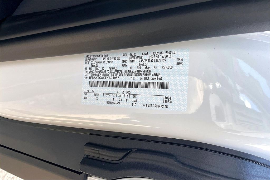New 2026 Ford Transit 350 XLT RWD image 9