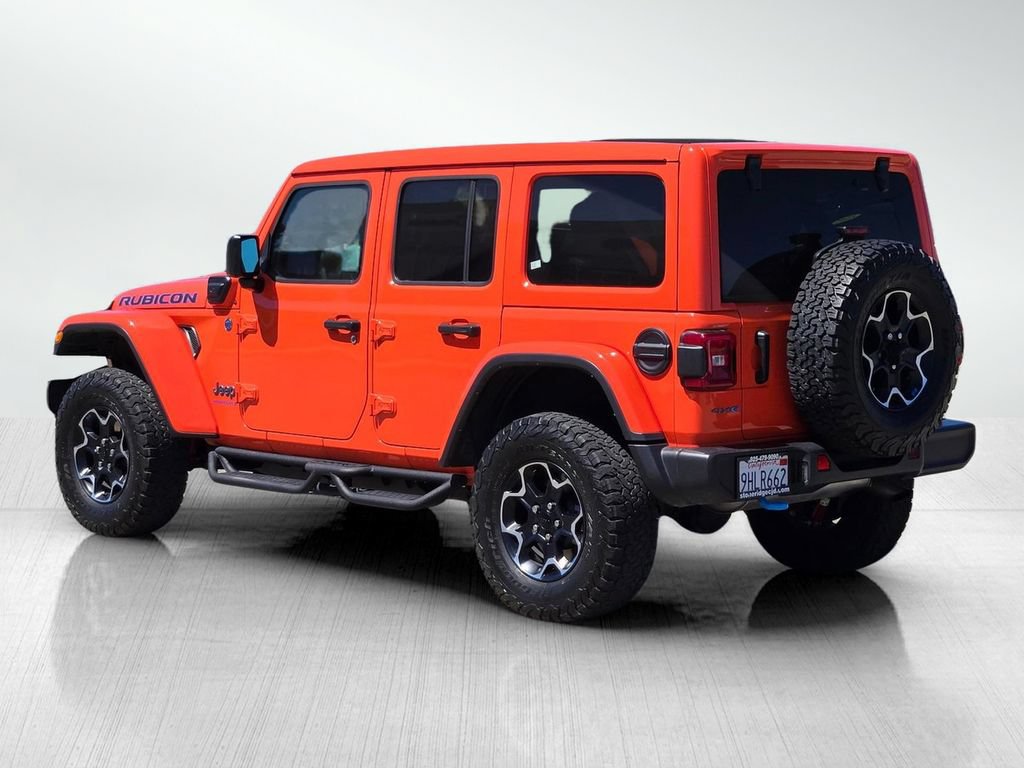 Used 2023 Jeep Wrangler Unlimited Rubicon 4xe w/ Cold Weather Group AWD/4WD image 8