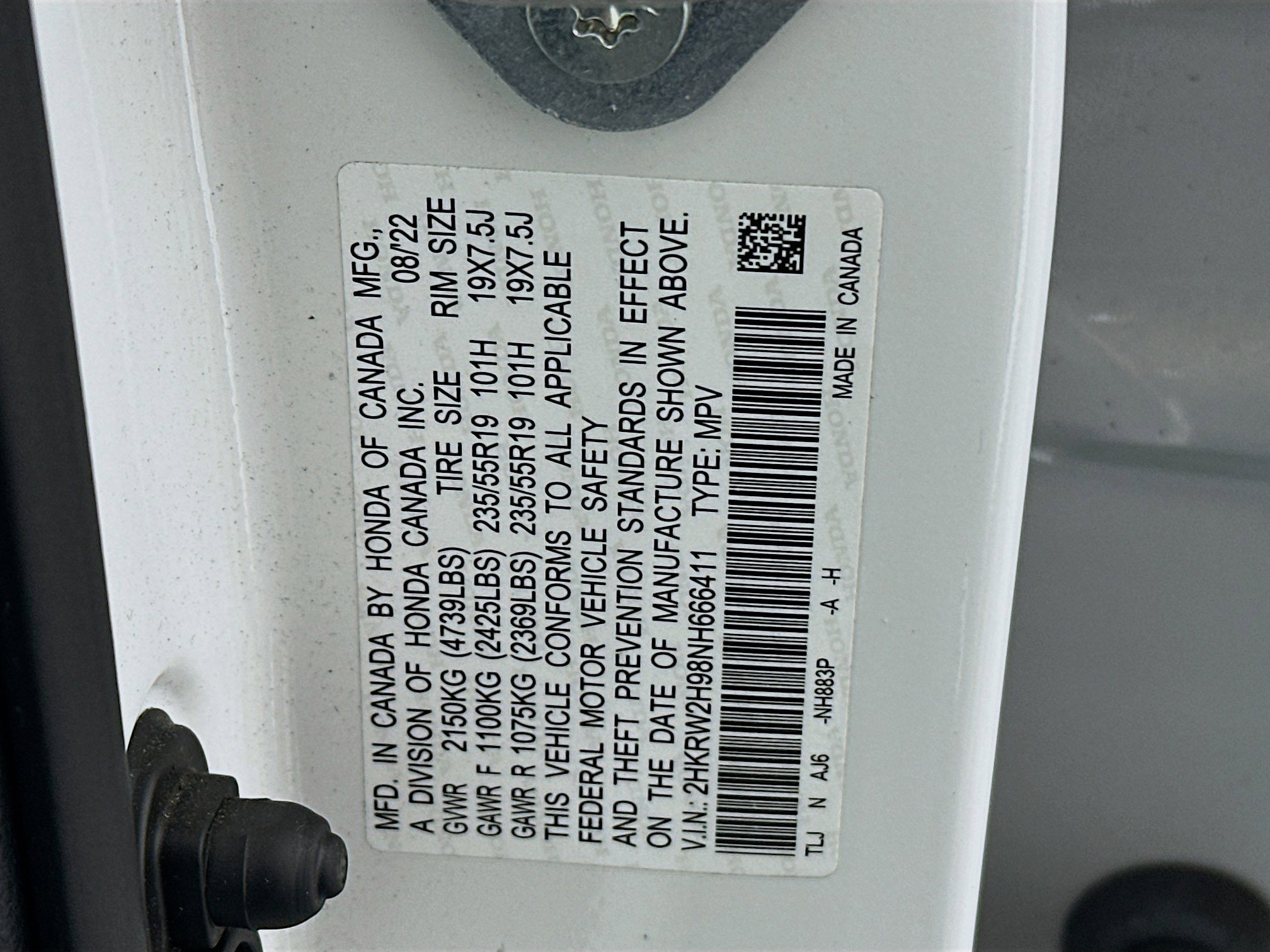 Used 2022 Honda CR-V Touring image 12