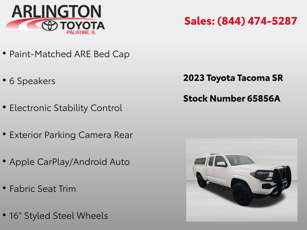 Used 2023 Toyota Tacoma SR w/ SR Convenience Package RWD image 2