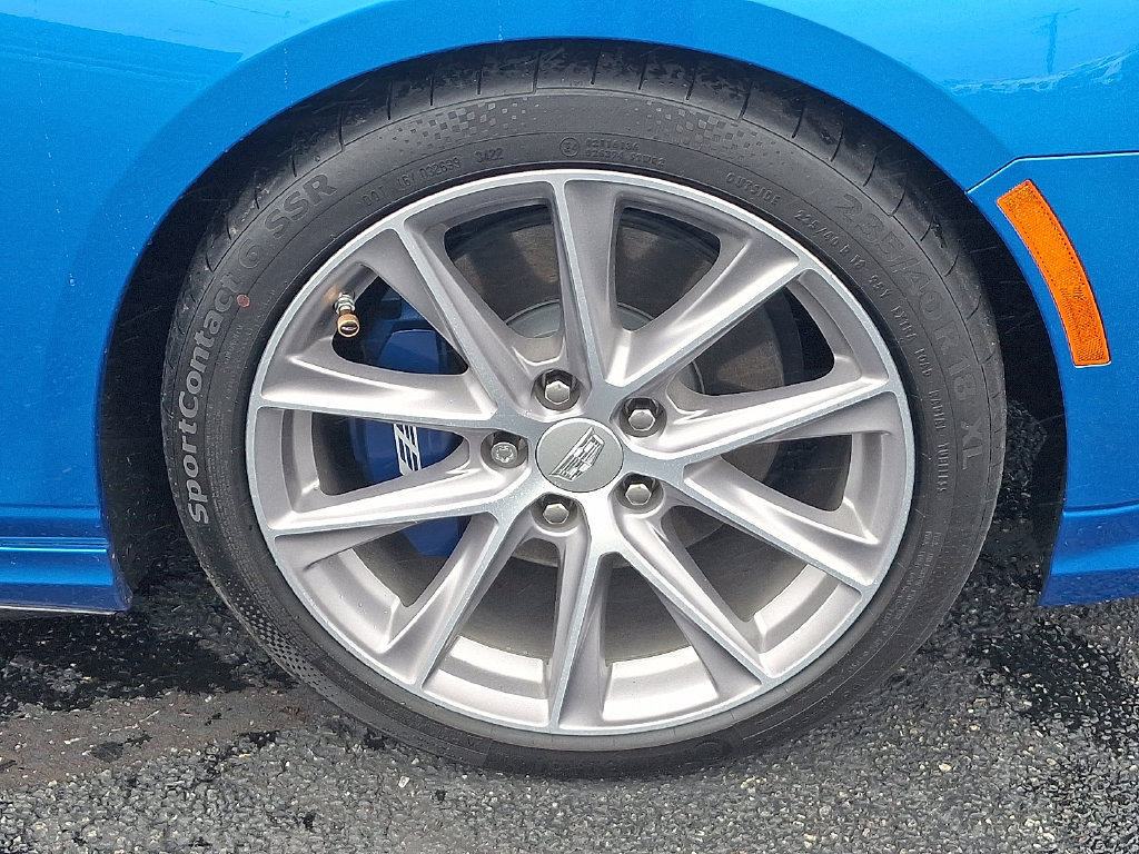 Certified 2024 Cadillac CT4 V w/ Technology Package RWD image 8