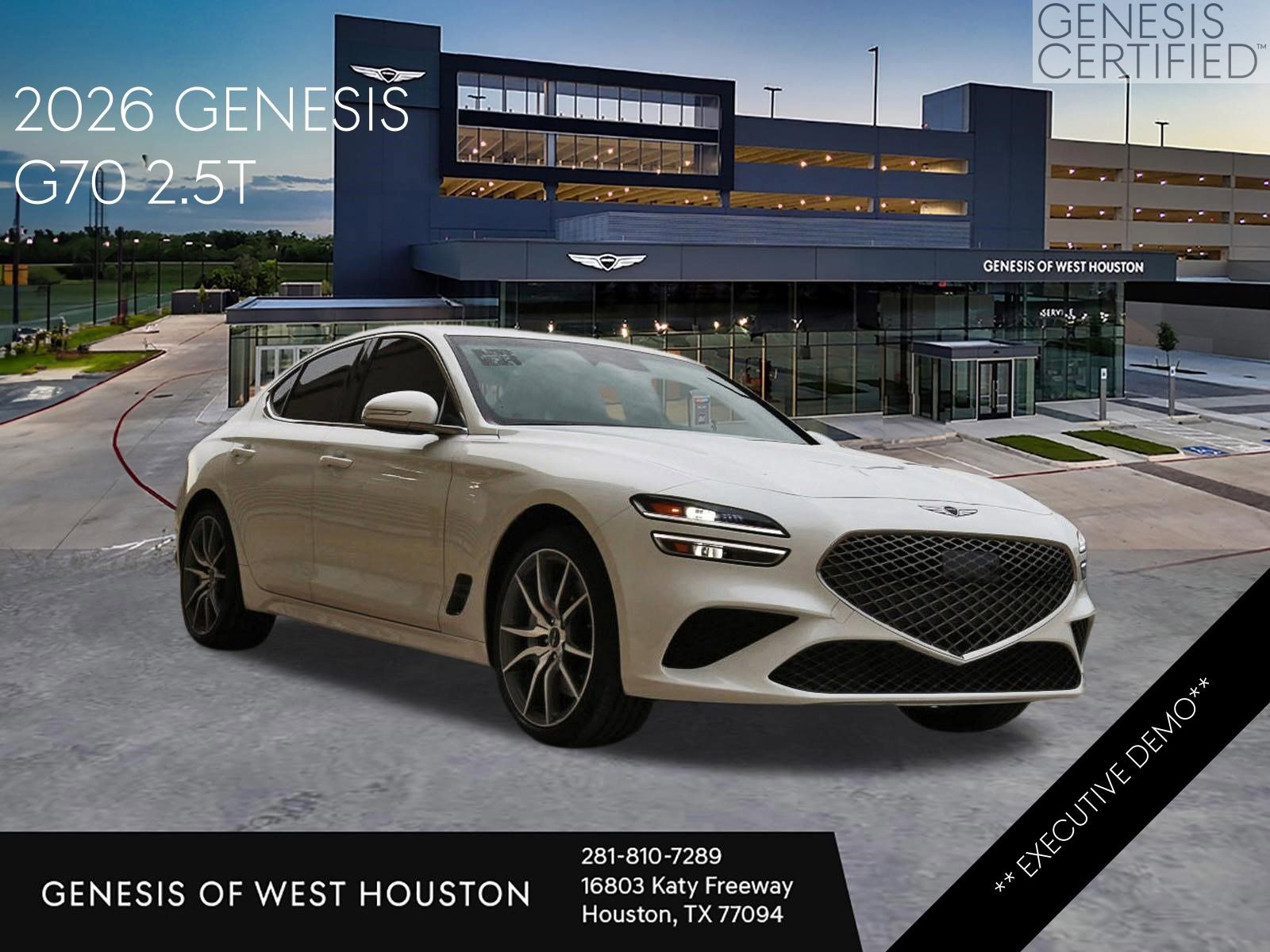 Used 2026 Genesis G70 2.5T RWD image 1