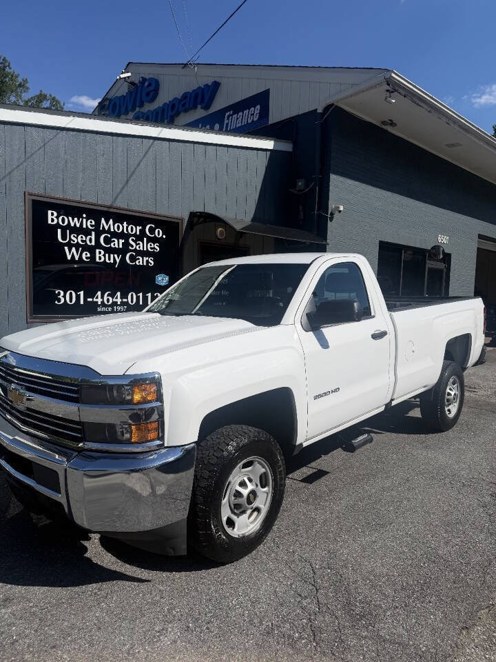 Used 2018 Chevrolet Silverado 2500 W/T
