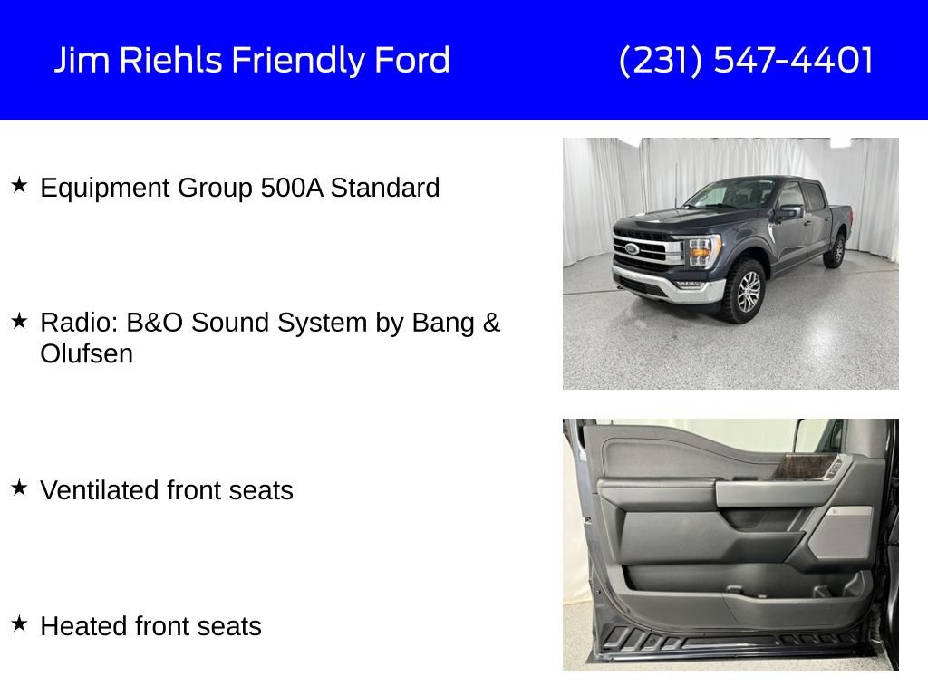 Used 2022 Ford F150 Lariat AWD/4WD image 12