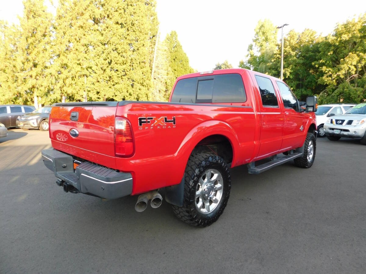 Used 2011 Ford F350 Lariat w/ Lariat Ultimate Pkg AWD/4WD image 2