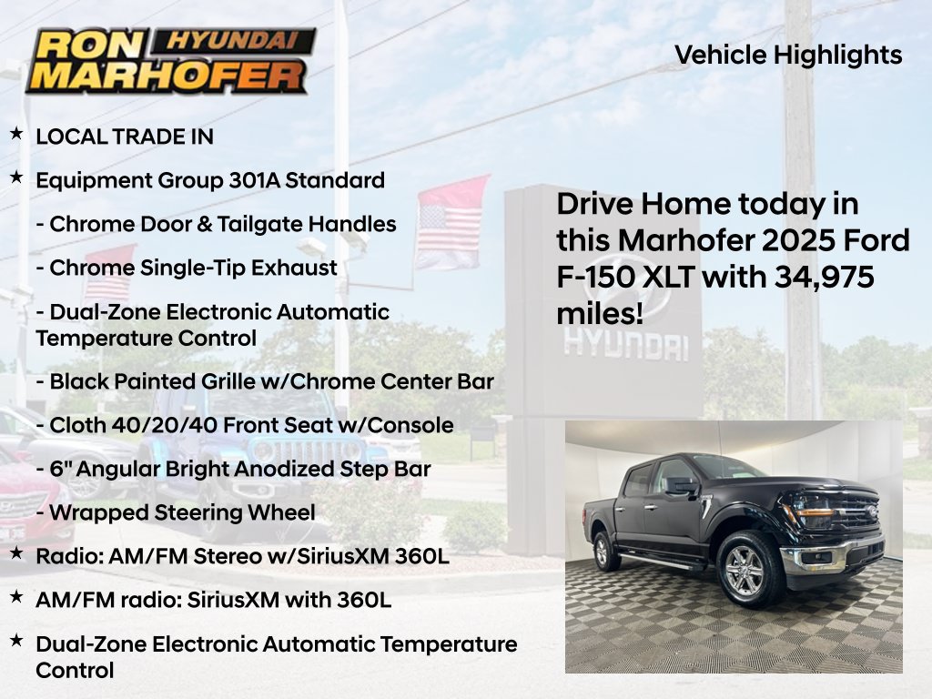Used 2025 Ford F150 XLT w/ Equipment Group 301A Standard AWD/4WD image 15