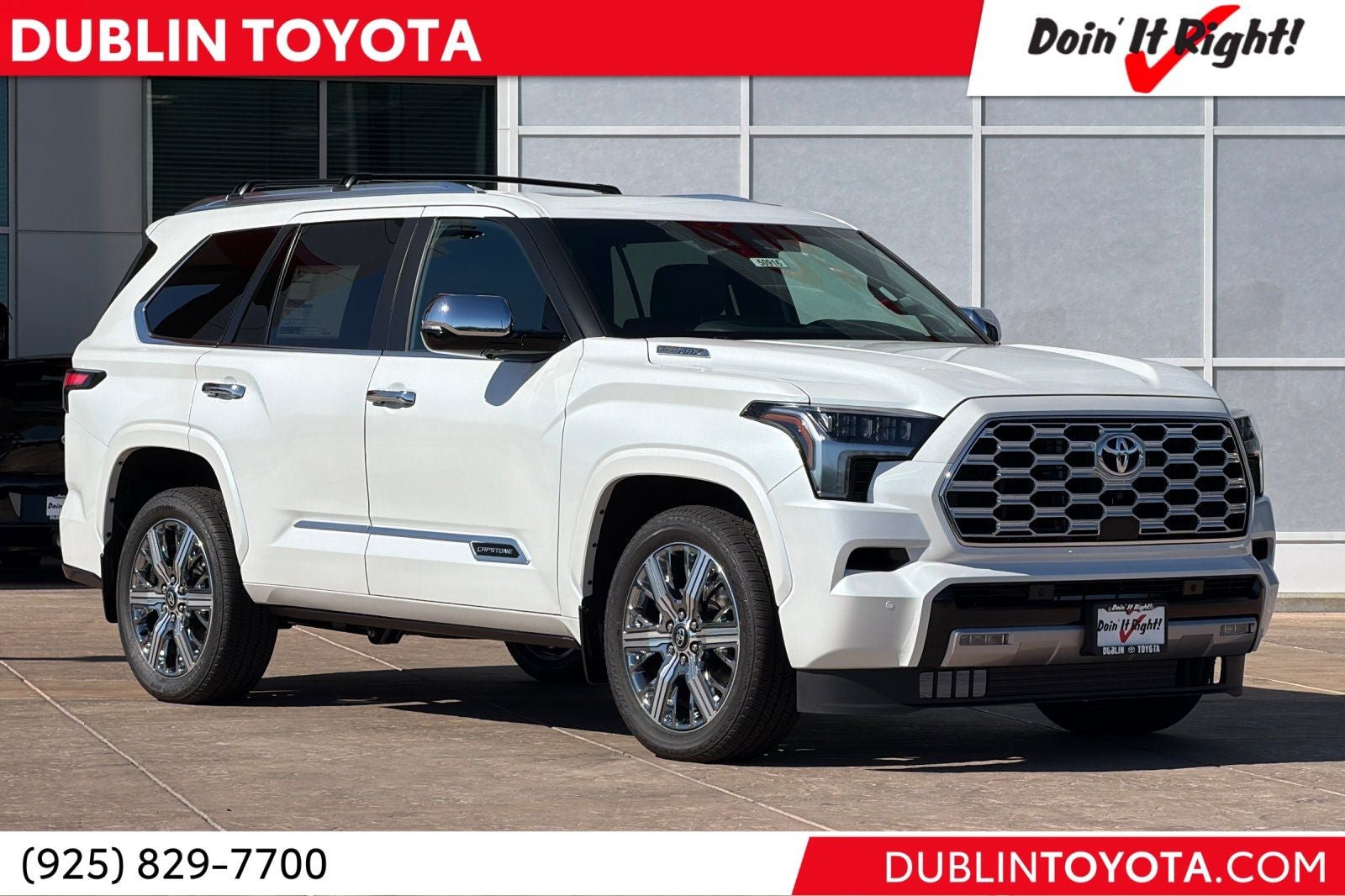New 2026 Toyota Sequoia Capstone w/ TRD Performance Package (TMS)