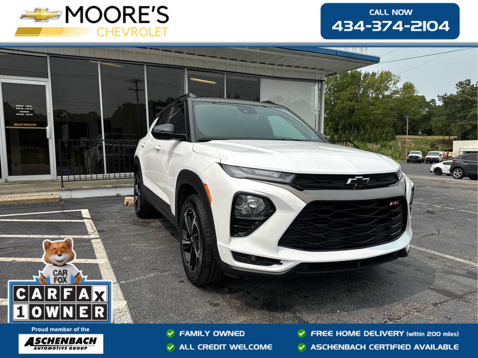Used 2023 Chevrolet TrailBlazer RS w/ Sun and Liftgate Package