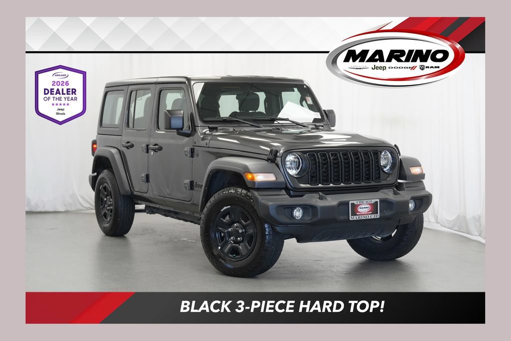 Certified 2024 Jeep Wrangler Unlimited Sport AWD/4WD video 1