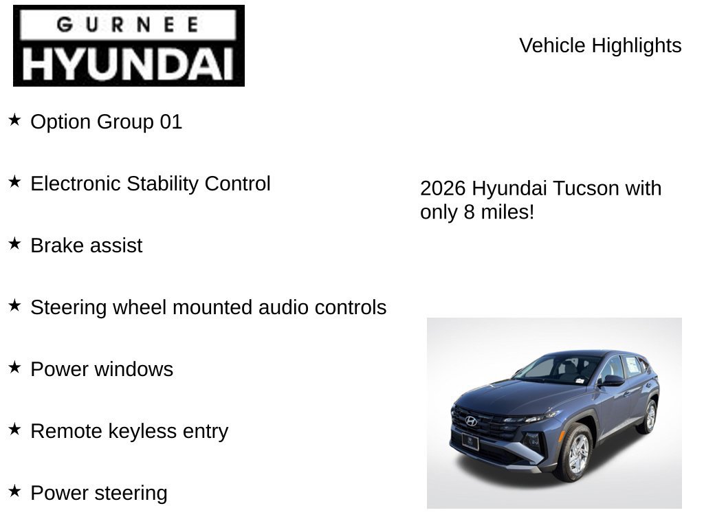 New 2026 Hyundai Tucson SE AWD/4WD image 8