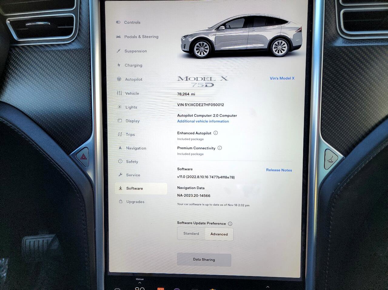 Used 2017 Tesla Model X 75D image 33