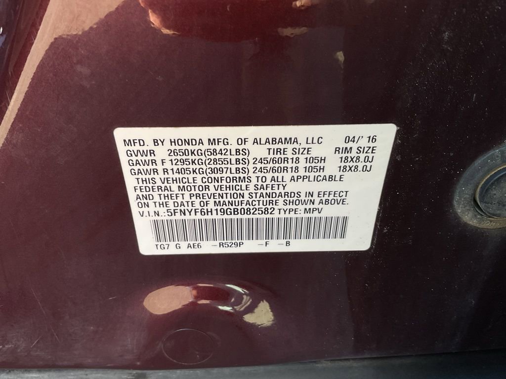 Used 2016 Honda Pilot LX image 38