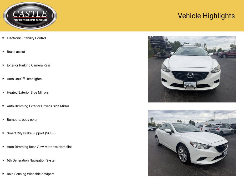 Used 2014 MAZDA MAZDA6 Touring w/ Touring Technology Package FWD image 7