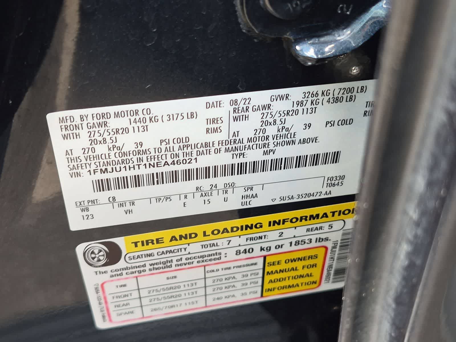 Used 2022 Ford Expedition XLT RWD image 35
