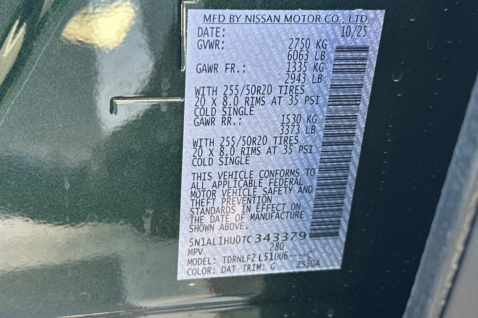 New 2026 INFINITI QX60 Autograph w/ Dark Cargo Package image 35