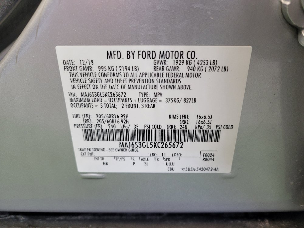 Used 2019 Ford EcoSport SE AWD/4WD image 33