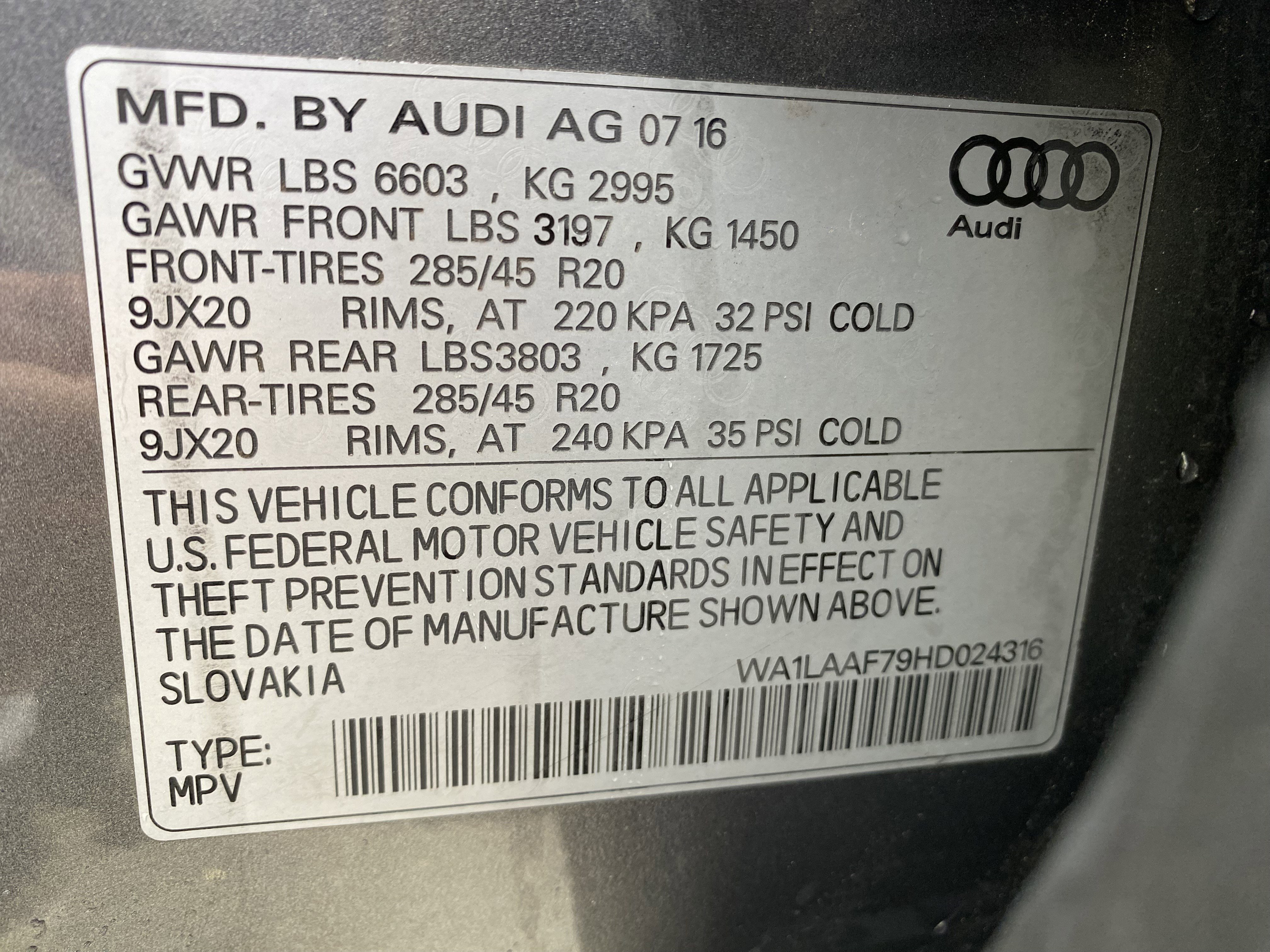 Used 2017 Audi Q7 3.0T Premium Plus w/ Premium Plus Package image 39