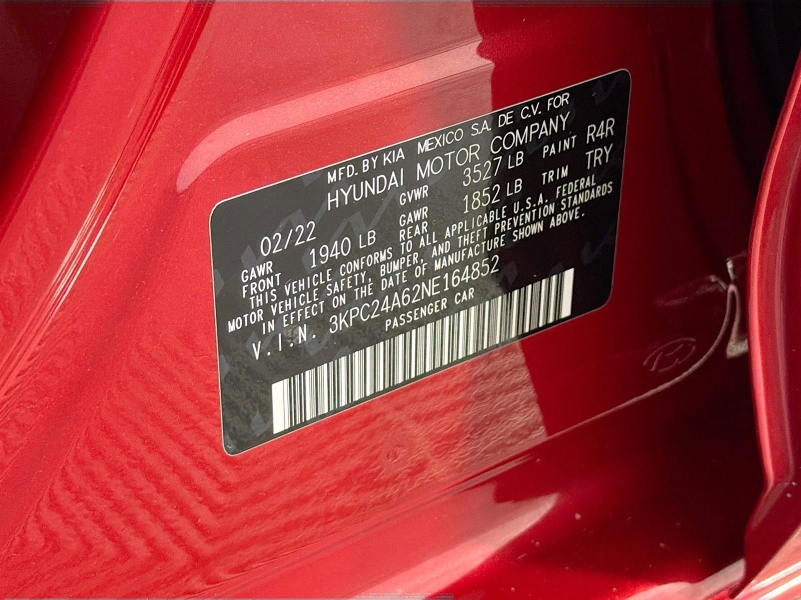 Certified 2022 Hyundai Accent SE image 27